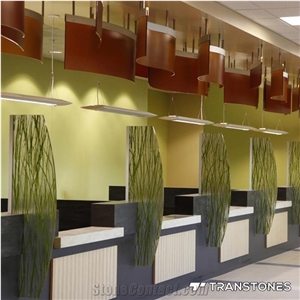 Translucent PETG Acrylic Tiles Partition Sheet