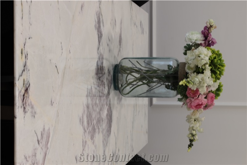 Lilac Marble Table Top