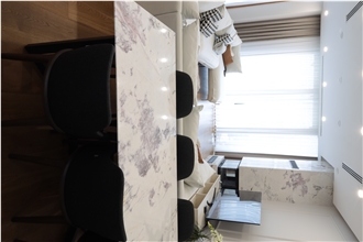 Lilac Marble Table Top