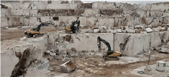 Afyon Silver Travertine Quarry