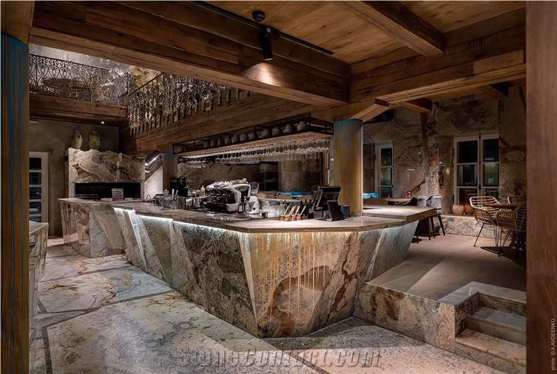 Afyon Silver Travertine Quarry