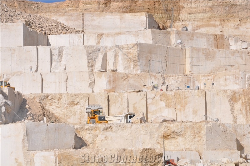 Denizli Classic Travertine & Noce Travertine Quarry