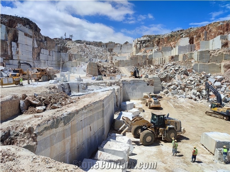 Marmara White Marble Quarry
