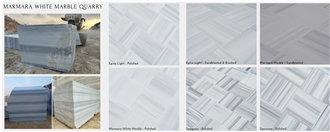 Marmara White Marble Quarry