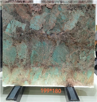 Amazon Green Quartzite Slabs Amazonita Wall Tile Decoration