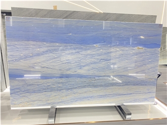 Azul Tropical Quartzite Slabs Azul Macaubas Blue Sky Tile