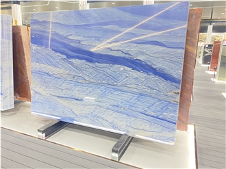 Azul Tropical Quartzite Slabs Azul Macaubas Blue Sky Tile
