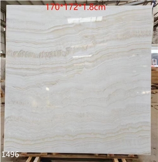 Bianco Giorno Onyx Slabs White Tiger Onix Tile