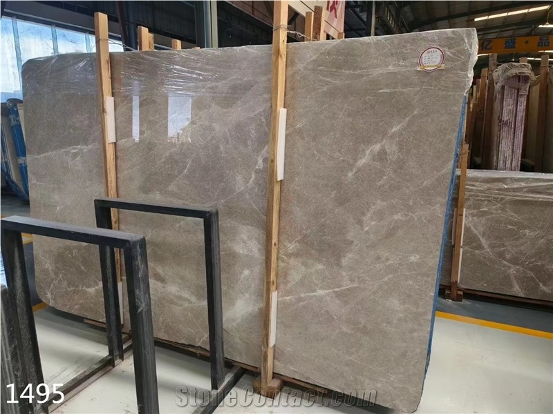 Claros Grey Marble Wall Tiles Izmir Gray Big Stone Slabs