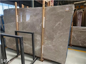 Claros Grey Marble Wall Tiles Izmir Gray Big Stone Slabs