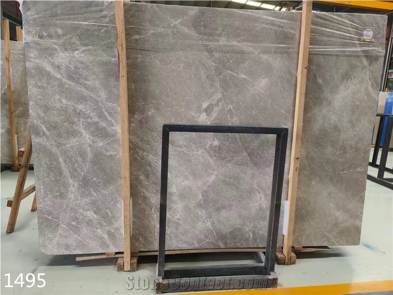 Claros Grey Marble Wall Tiles Izmir Gray Big Stone Slabs