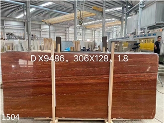 Iran Red Travertine Persia Rosso Encarnado Tiles