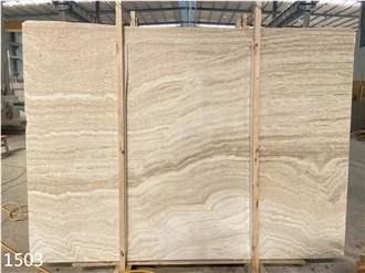 Iran Super White Travertine Slabs Persian Stone Tile