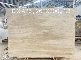 Iran Super White Travertine Slabs Persian Stone Tile