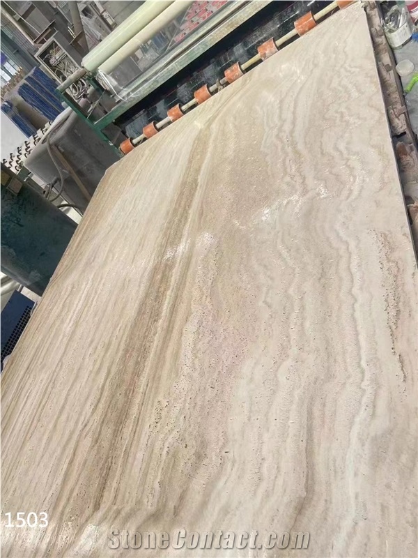 Iran Super White Travertine Slabs Persian Stone Tile