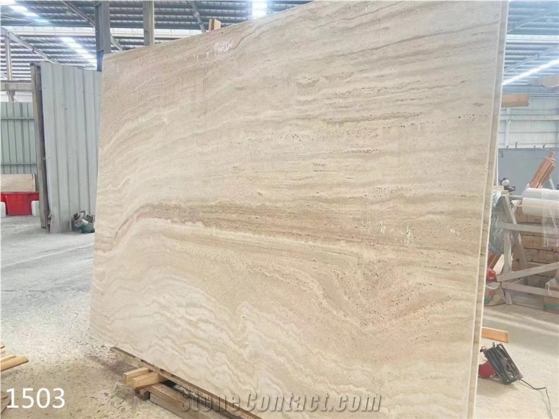 Iran Super White Travertine Slabs Persian Stone Tile