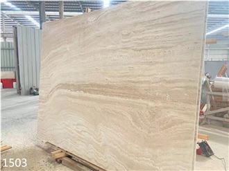 Iran Super White Travertine Slabs Persian Stone Tile