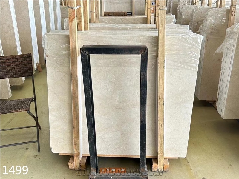 Ottoman Beige Marble Slabs Osmanli Bej Mermer New Altman