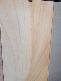 Sichuan Yellow Sandstone Slabs Exterior Floor Use
