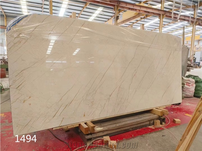 Sofita Gold Marble Slabs Bilecik Novita Jin Interior Floor