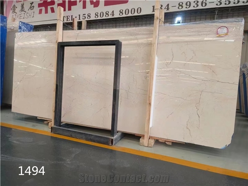 Sofita Gold Marble Slabs Bilecik Novita Jin Interior Floor