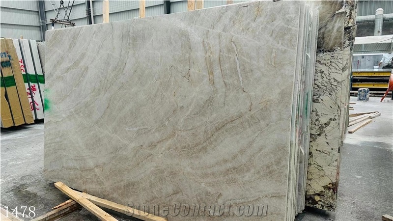 Taj Mahal Quartzite Delicatus Mint Big Slabs Tiles