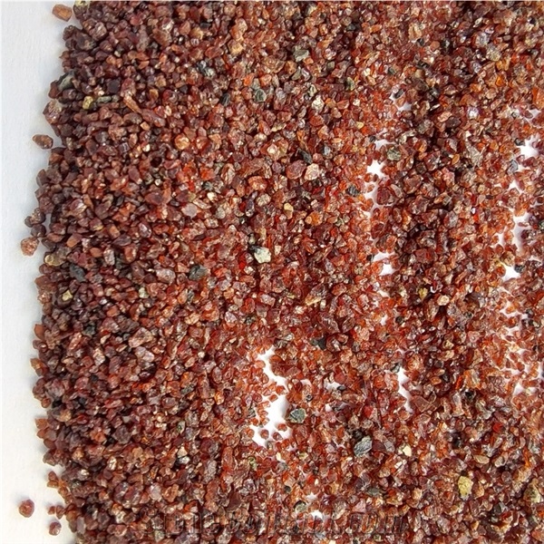 Carbon Steel Surface Sandblasting Garnet Mesh 20/40