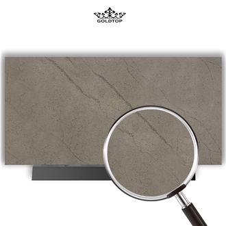 Goldtopquartz 5036 Exotic Brown Artificial Stone Slabs