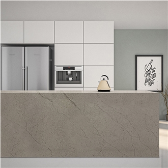 Goldtopquartz 5036 Exotic Brown Artificial Stone Slabs