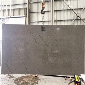 Goldtopquartz 5036 Exotic Brown Artificial Stone Slabs