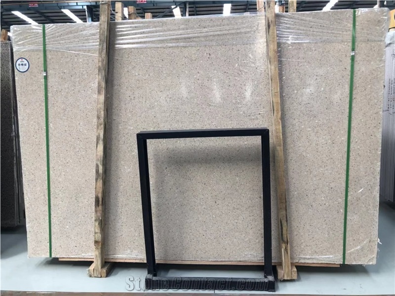 Artificial Beige Tile Terrazzo Cement Tilestiles
