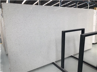 Carrara White Terrazzo Slabs
