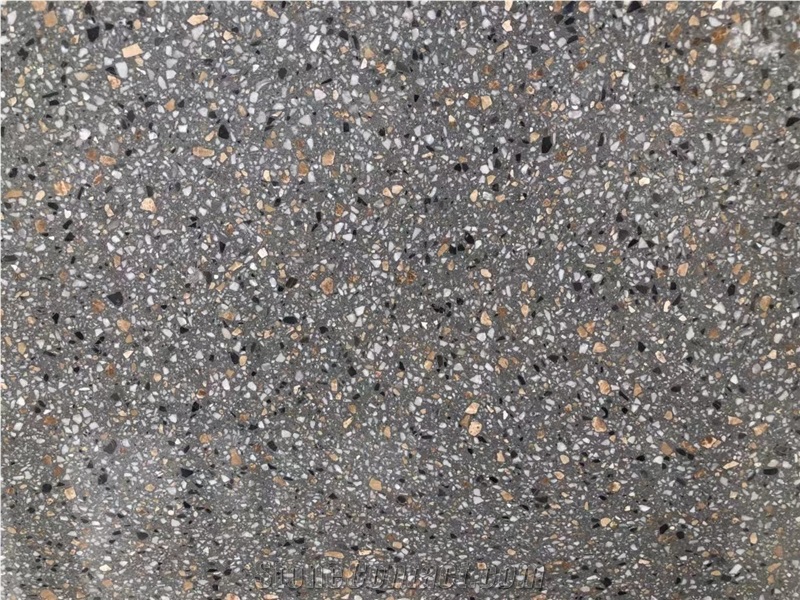 Grey Precast Terrazzo Tiles