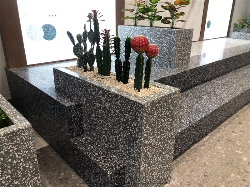 Italy Grey Terrazzo Wall Tiles