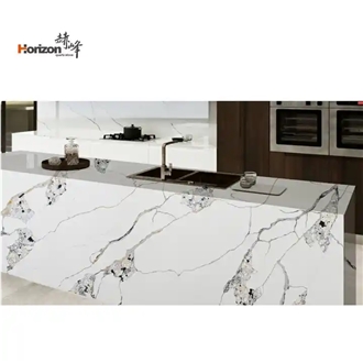Horizon Calacatta Gold Snow White Quartz  Quartz Slabs