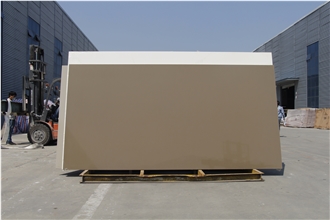 Quartz Pure Brown Artificial Stone Slabs