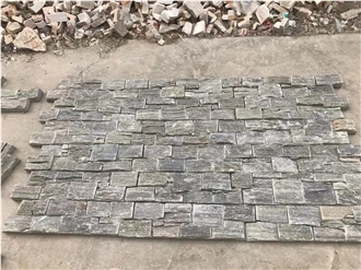 Green Quartzite Cultured Stone Veneer Panel