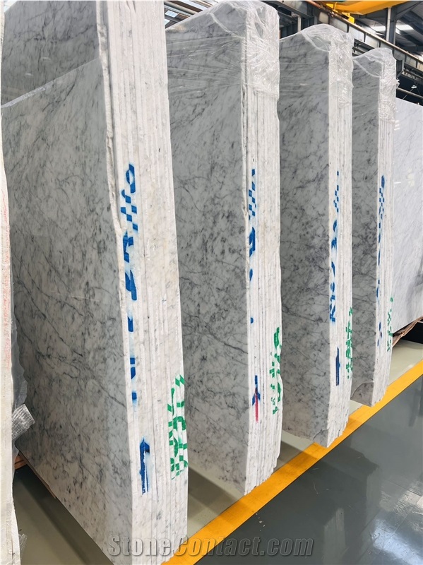 Bianco Carrara CD Marble Slabs