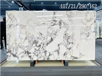 Dover White Marble Slabs
