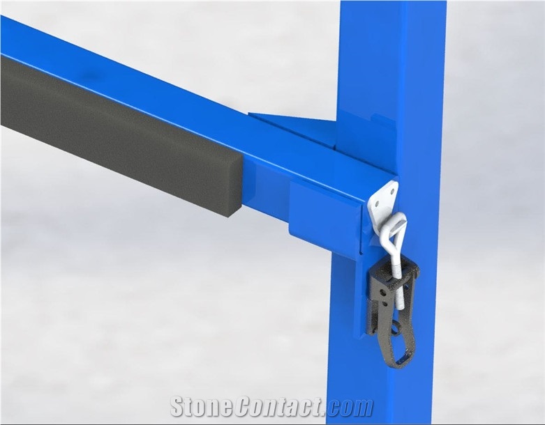 Foldable & Fast Set Up A Frame  Rack For Slabs/ Stone/ Glass
