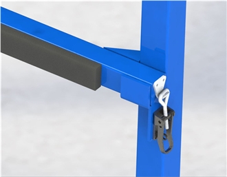 Foldable & Fast Set Up A Frame  Rack For Slabs/ Stone/ Glass