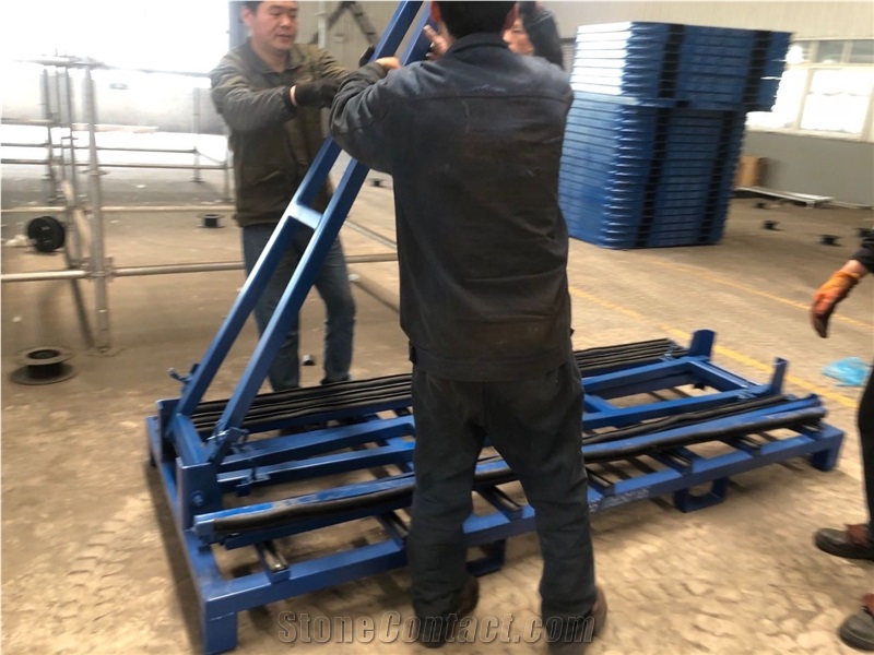 Foldable & Fast Set Up A Frame  Rack For Slabs/ Stone/ Glass