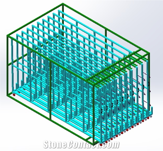 Pulling Out Sheet, Glass, Plate Storage Display Rack