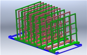 Pulling Out Sheet, Glass, Plate Storage Display Rack