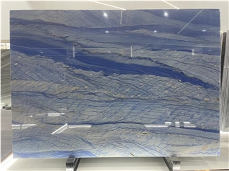 Brazil Azul Macaubas Quartzite Slabs Wall Tiles