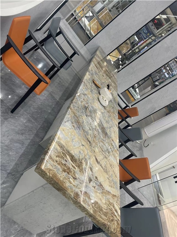 Bule Jeans Marble Kitchen Countertops