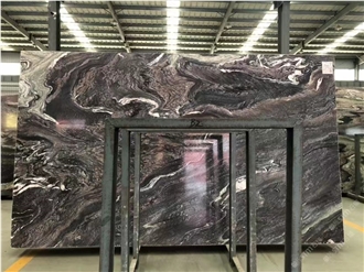 Italy Cipollino Ondulato Verde Luana Marble Tiles Polish