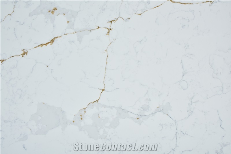 Ash Quartz Calacatta Oro Classic Quartz Slabs