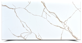 Ash Quartz - China New Calacatta Gold Quartz Slabs