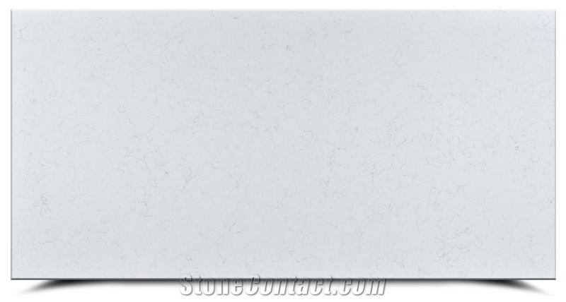 Ash Quartz White Carrara  Quartz Slabs